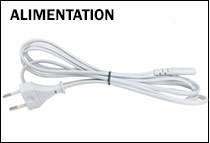 Cable d'alimentation réglette DURALAMP