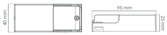 Dimensions alimentation séparée SOLUM HYDRA