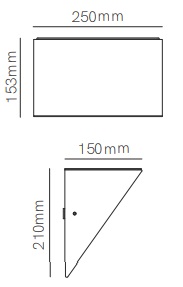 dimensions applique BENEITO Comet