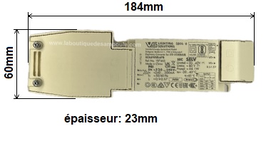 Dimensions driver Vossloh 187443
