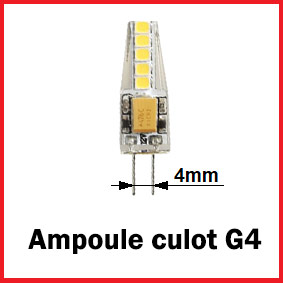 ampoule culot G4