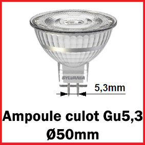 ampoule culot GU5,3