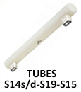 Tubes aric, culots S14s S14d S19 ou S15