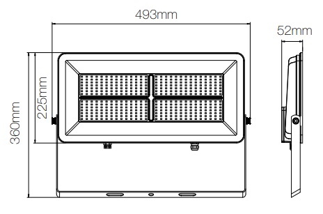 Projecteurs BENEITO POLARIS 200W