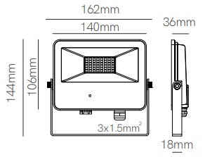 Projecteurs BENEITO SKY 30W