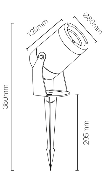 Projecteur BENEITO SAIR 20W