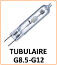 Ampoules iodures métalliques G8.5 G12