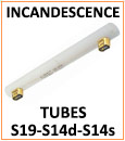 Tube incandescent, culots S14s S14s S19 S15