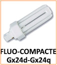 Ampoules fluo-compactes triples Gx24d Gx24q