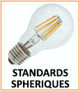 Ampoules LED standards ou sphériques 12V et 24V