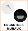 Spots encastrés muraux