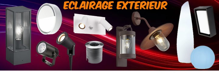 Luminaires LED extérieur